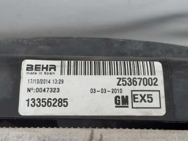 KIT Radiatori 1334610713356285 Opel Meriva B 2010