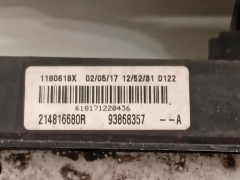 KIT Radiatori 1180627X Opel Vivaro A 2007