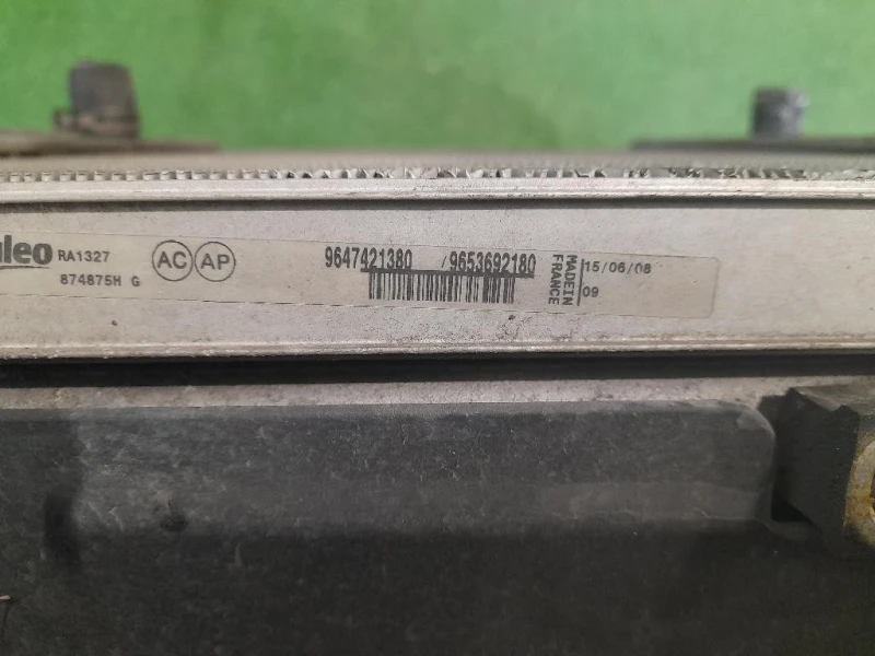 KIT Radiatori 9653692180 1856668116 Peugeot 307 II 2005