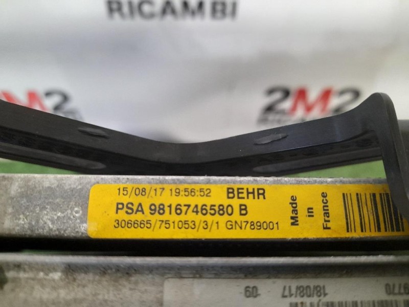 KIT Radiatori P9675747980 5YY0591EP PSA9816746580B Peugeot 308 II 2014