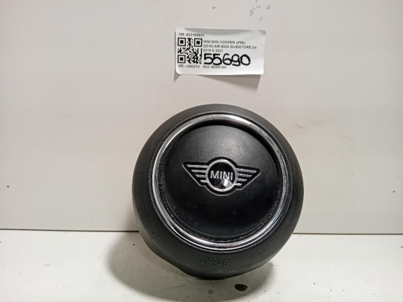 Air-bag Guidatore 623168900 Mini MINI Cooper F56 2018