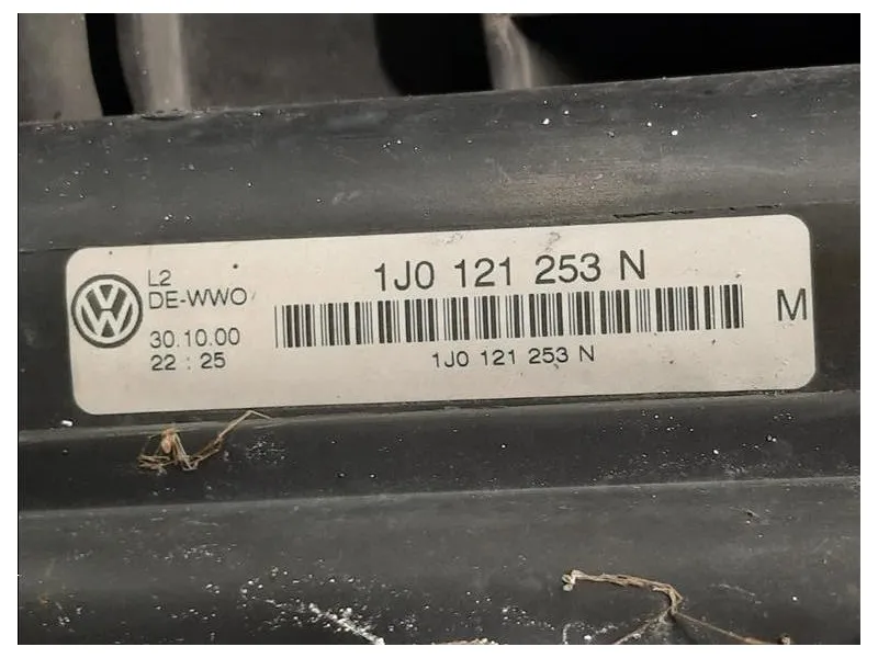 KIT Radiatori 1J0121253N Volkswagen GOLF IV 1998