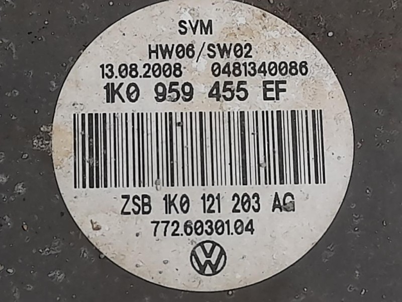 KIT Radiatori 1K0820411Q291 1K0959455EF Volkswagen GOLF VI Variant 2009