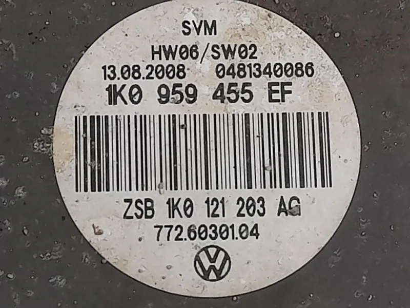 KIT Radiatori 1K0820411Q291 1K0959455EF Volkswagen GOLF VI Variant 2009