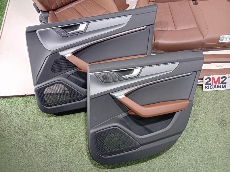 KIT Sedili SEDILI PANNELLI KIT COMPLETO ORIGINALE A6 PELLE Audi A6 4a5c8 Avant 2018