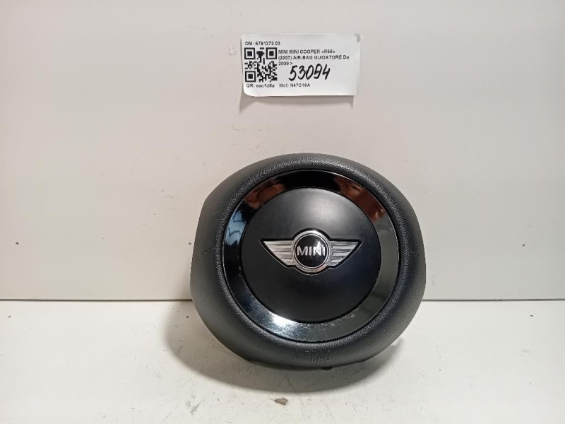 Air-bag Guidatore 6791373 03 Mini MINI Cooper R56 2007