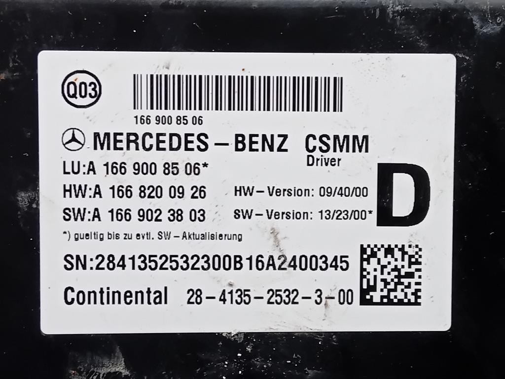 KIT Sedili KIT SEDILI GLE W166 PELLE NERO Mercedes Classe GLE W166 2015