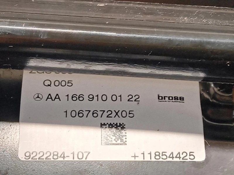 KIT Sedili KIT SEDILI GLE W166 PELLE NERO Mercedes Classe GLE W166 2015