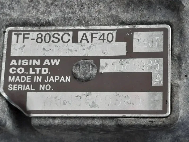 Cambio 55585085 DANNO IN FOTO 6 MARCE AUTOMATICO Opel Insignia A SW 2009