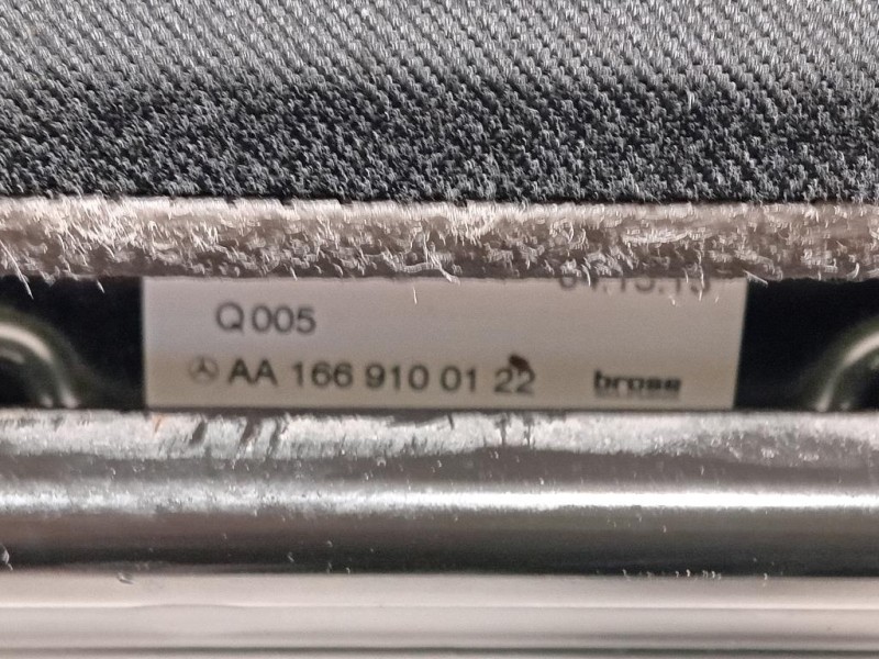 KIT Sedili KIT SEDILI W166 NERO PELLE Mercedes Classe ML W166 2012