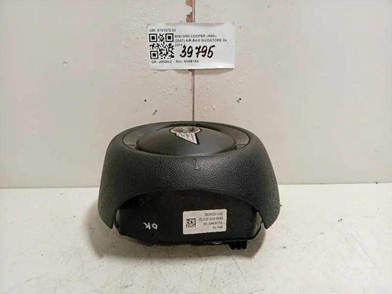 Air-bag Guidatore 6791372 02 Mini MINI Cooper R56 2007