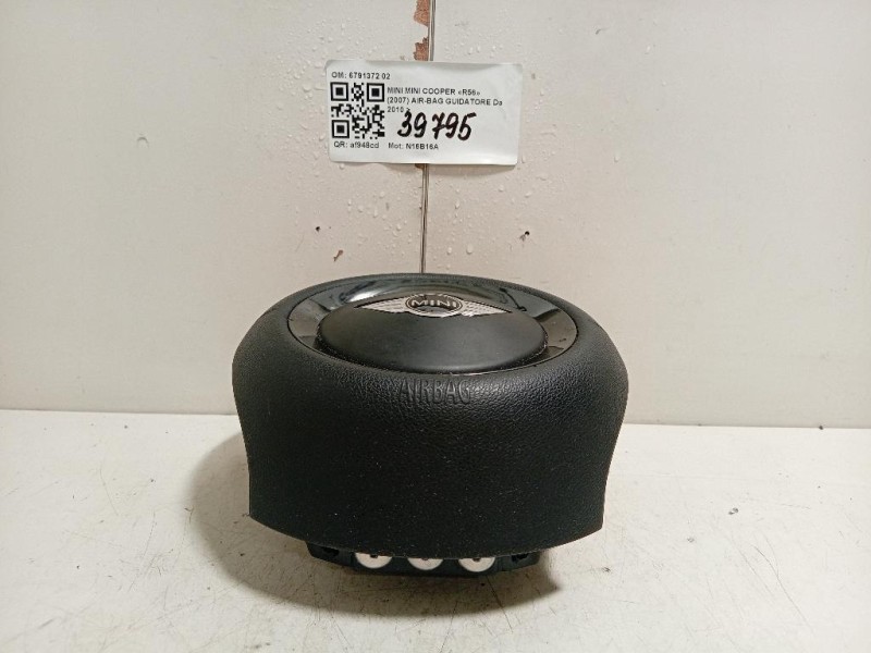 Air-bag Guidatore 6791372 02 Mini MINI Cooper R56 2007