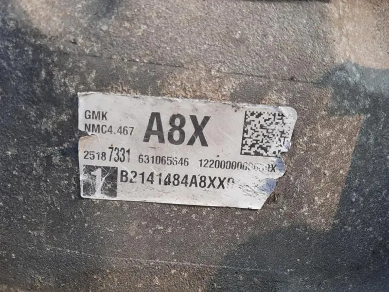 Cambio 25187331 Opel Mokka 2013