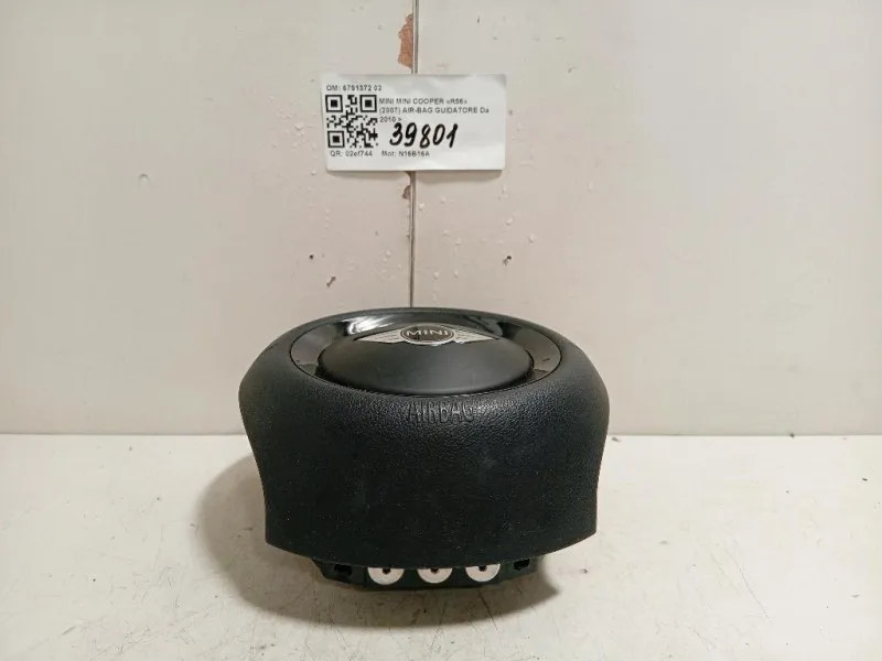 Air-bag Guidatore 6791372 02 Mini MINI Cooper R56 2007
