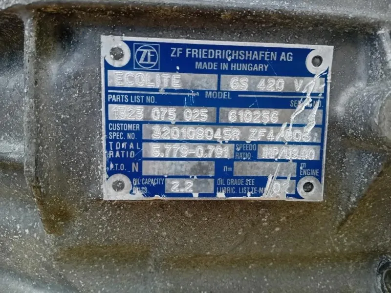 Cambio 1323301252 M73 6 MARCE MANUALE Opel Movano B 2010