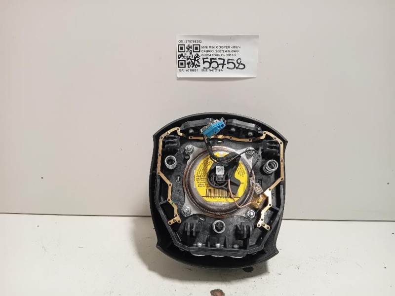 Air-bag Guidatore 275766302 Mini MINI Cooper R57 Cabrio 2007