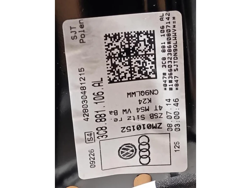 KIT Sedili PELLE KIT Volkswagen Passat VI 2011