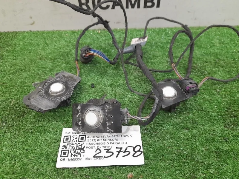 KIT Sensori Parcheggio Paraurti POST 5Q0919275B 8V0971104 Audi A3 8VA Sportback 2012