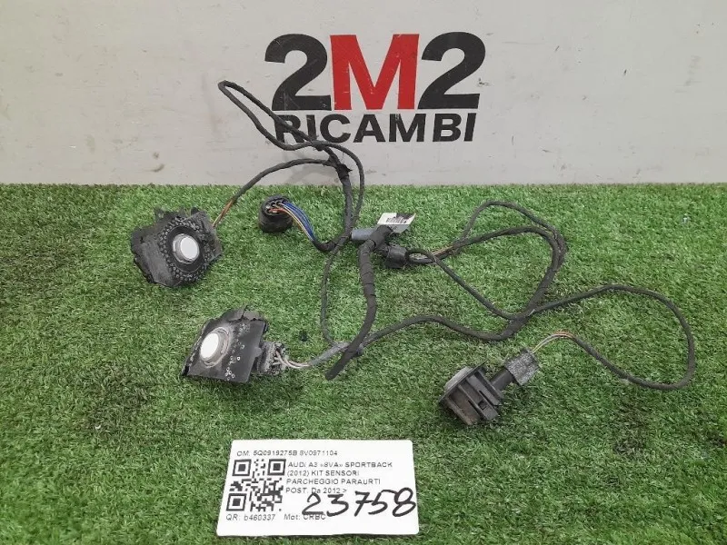 KIT Sensori Parcheggio Paraurti POST 5Q0919275B 8V0971104 Audi A3 8VA Sportback 2012