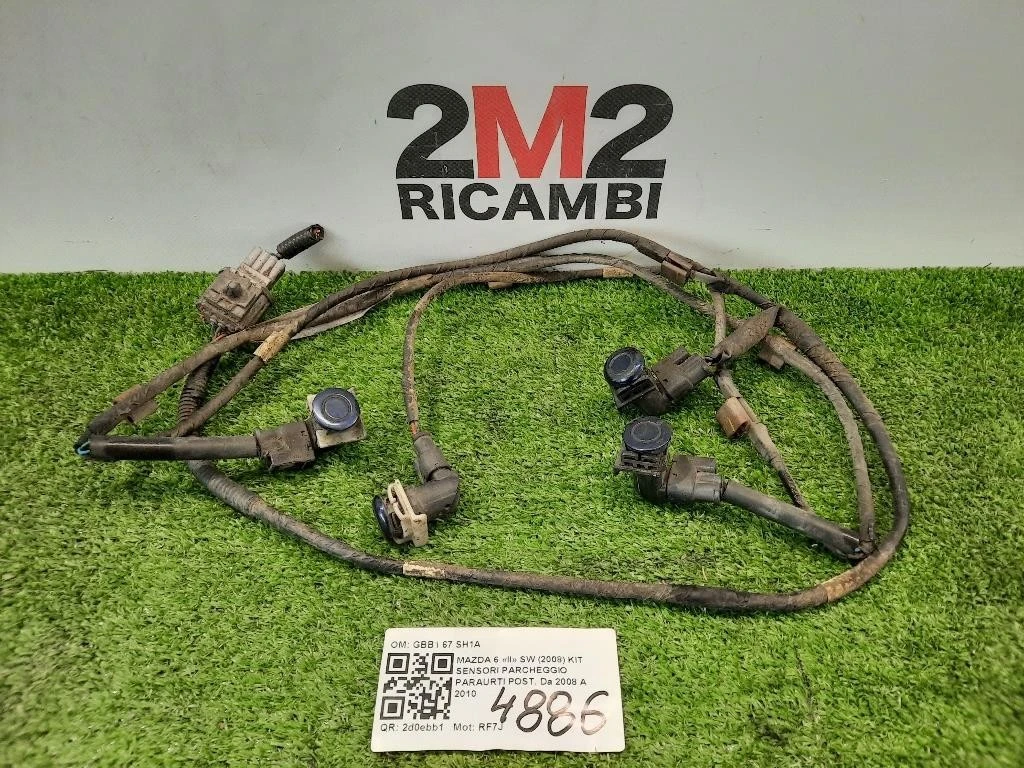KIT Sensori Parcheggio Paraurti POST GBB1 67 SH1A Mazda 6 II SW 2008
