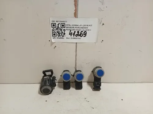 KIT Sensori Parcheggio Paraurti POST 9813348377 Opel Corsa F 2019