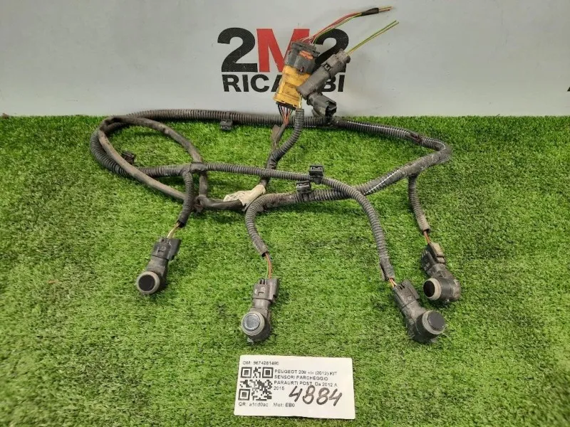 KIT Sensori Parcheggio Paraurti POST 9674281480 Peugeot 208 I 2012