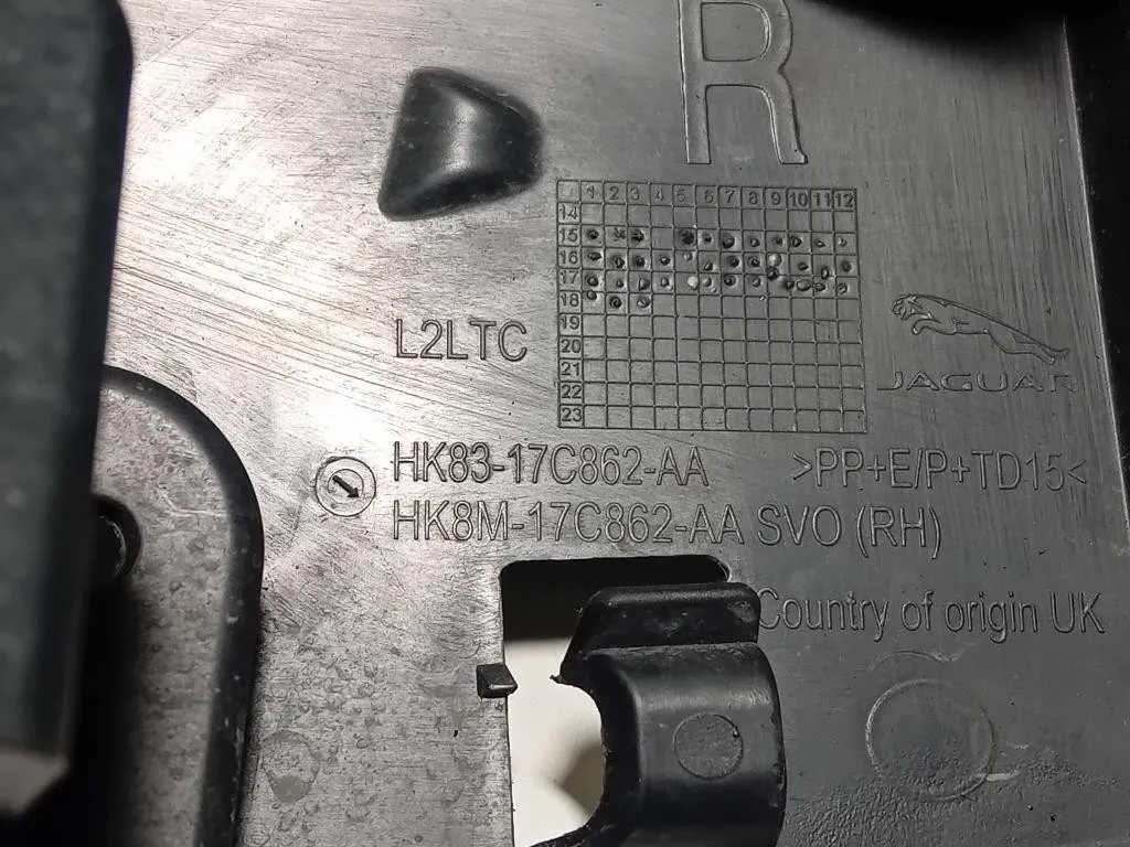 KIT Sostegni Paraurti ANT HK83-17C862-AAHK83-17C863-AA Jaguar F-pace 2015