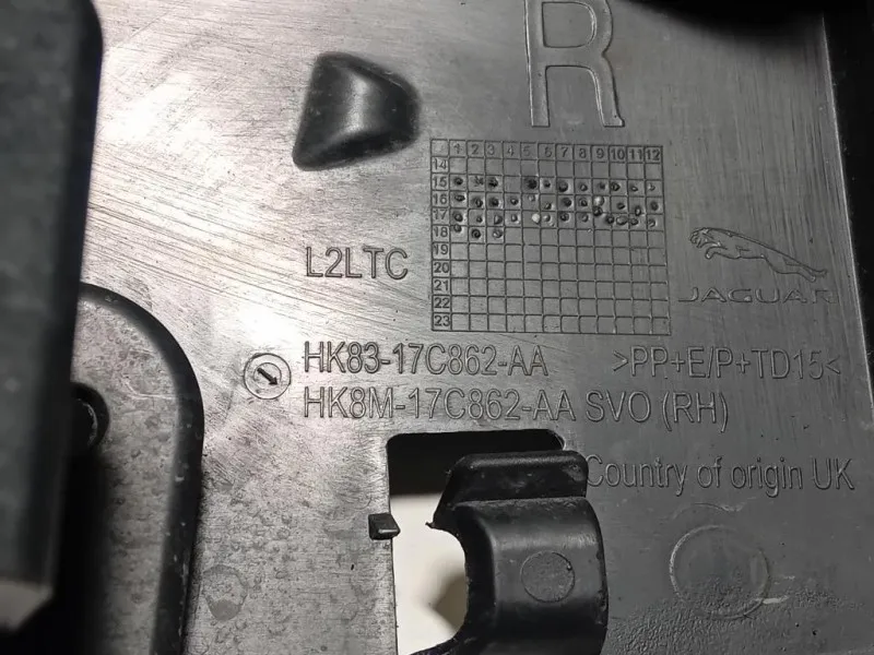 KIT Sostegni Paraurti ANT HK83-17C862-AAHK83-17C863-AA Jaguar F-pace 2015