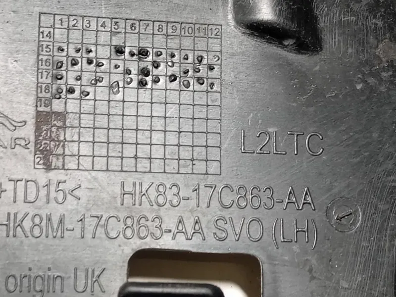 KIT Sostegni Paraurti ANT HK83-17C862-AAHK83-17C863-AA Jaguar F-pace 2015