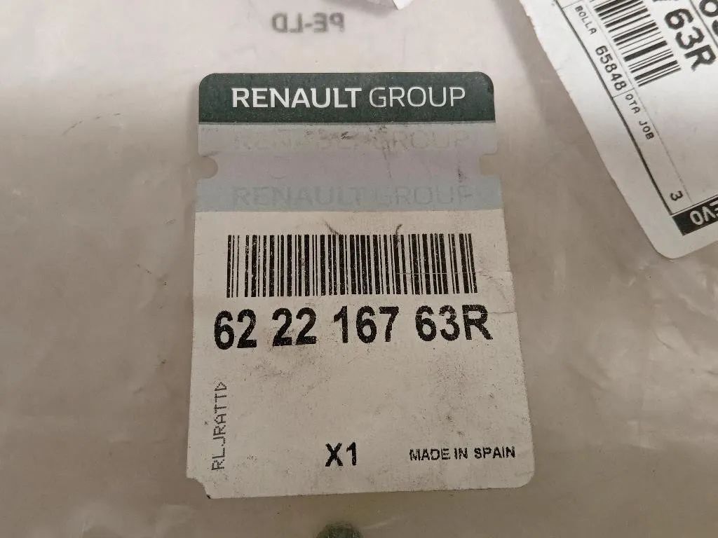 KIT Sostegni Paraurti ANT 622216763R Renault Captur I 2013