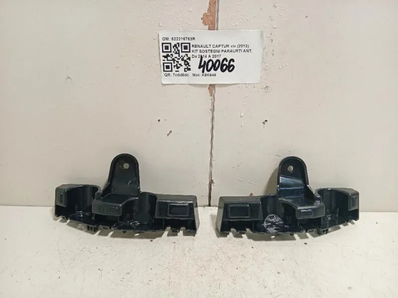 KIT Sostegni Paraurti ANT 622216763R Renault Captur I 2013