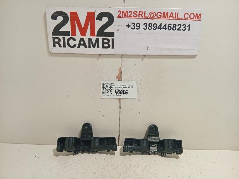 KIT Sostegni Paraurti ANT 622216763R Renault Captur I 2013