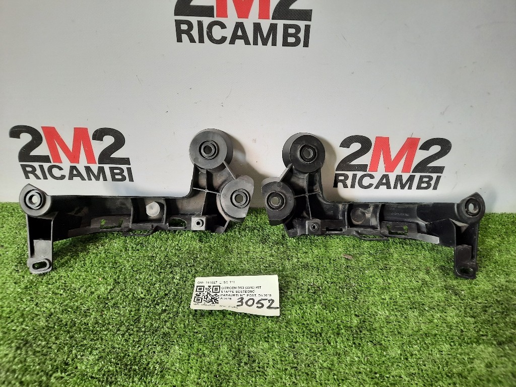 KIT Staffe Sostegno Paraurti INT POST 7416S7 GUIDA SINISTRA DESTRA Citroen DS3 2010