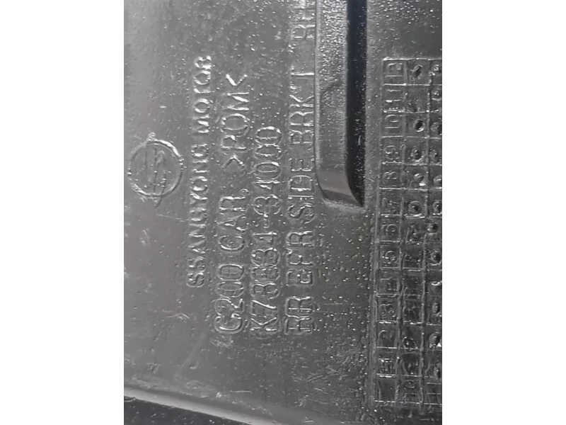 KIT Staffe Sostegno Paraurti INT POST K78834-34000 DXK78835-34000SX Ssangyong Korando III 2011