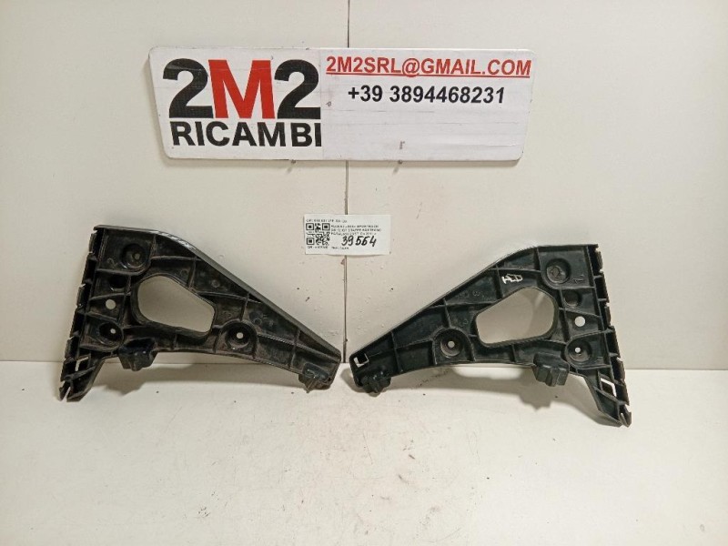 KIT Staffe Sostegno Paraurti POST 8X0807378 SX+DX Audi A1 8XA Sportback 2012