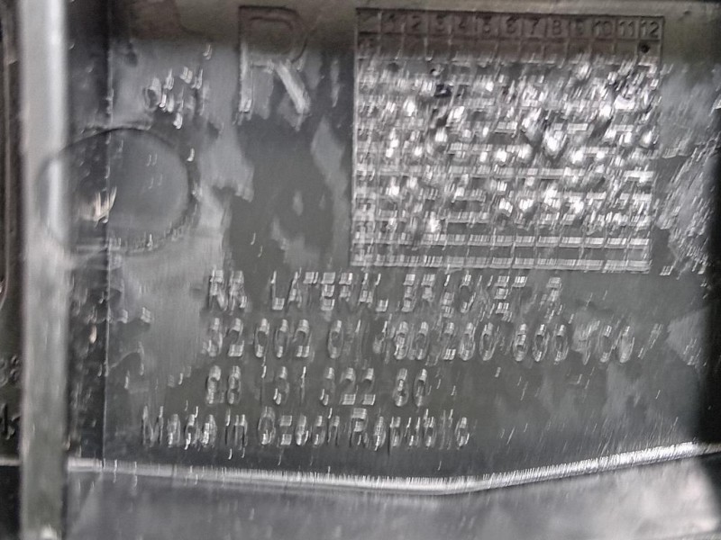 KIT Staffe Sostegno Paraurti POST 1618031280 Citroen C3 III 2016