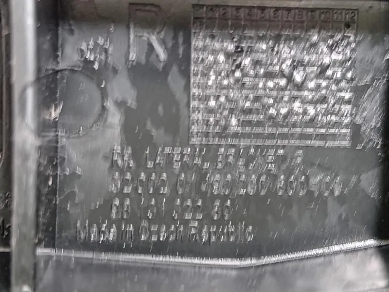 KIT Staffe Sostegno Paraurti POST 1618031280 Citroen C3 III 2016