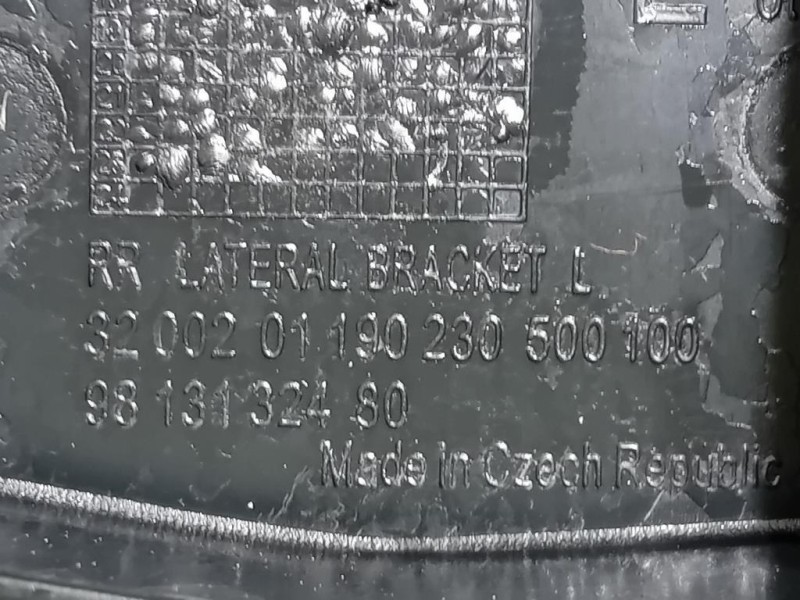 KIT Staffe Sostegno Paraurti POST 1618031280 Citroen C3 III 2016