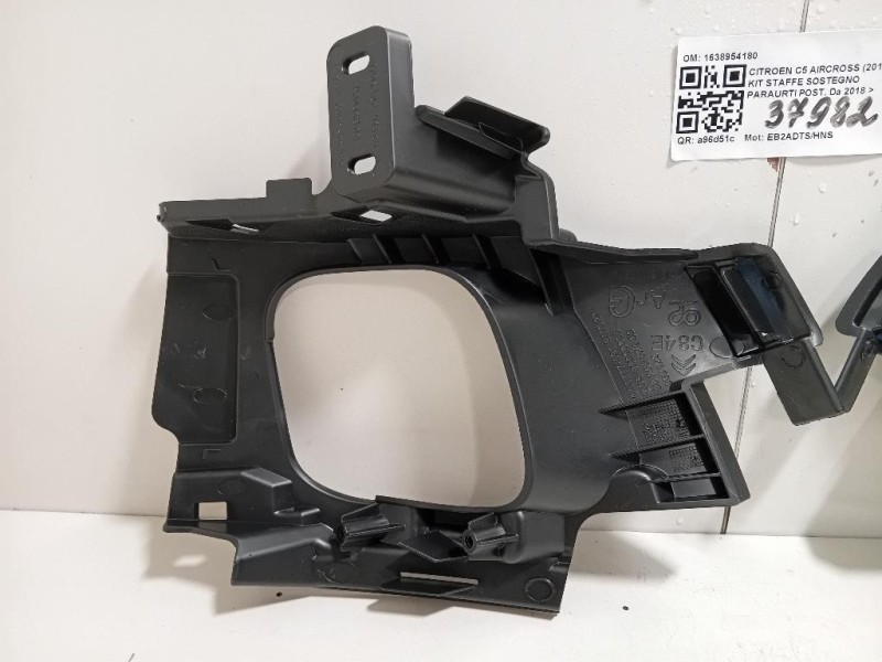 KIT Staffe Sostegno Paraurti POST 1638954180 Citroen C5 Aircross 2018