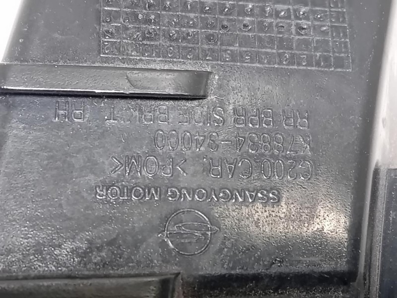 KIT Staffe Sostegno Paraurti POST K78836-34000K78834-34000 Ssangyong Korando III 2011