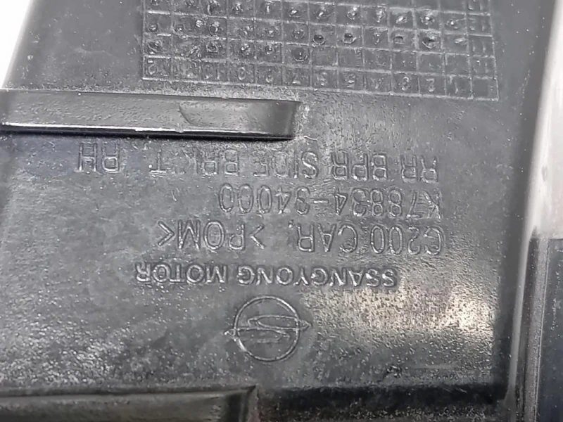 KIT Staffe Sostegno Paraurti POST K78836-34000K78834-34000 Ssangyong Korando III 2011