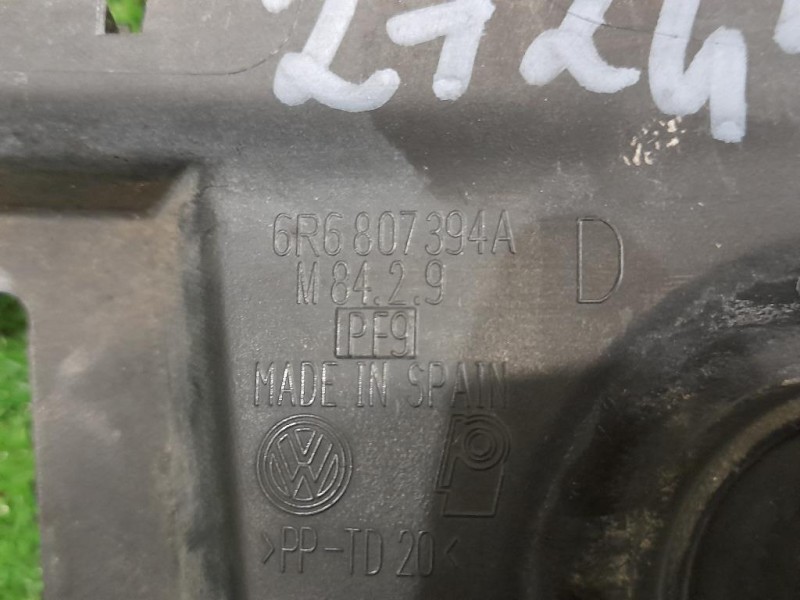 KIT Staffe Sostegno Paraurti POST 6R6807393A 6R6807394A DX SX Volkswagen POLO VI 2014