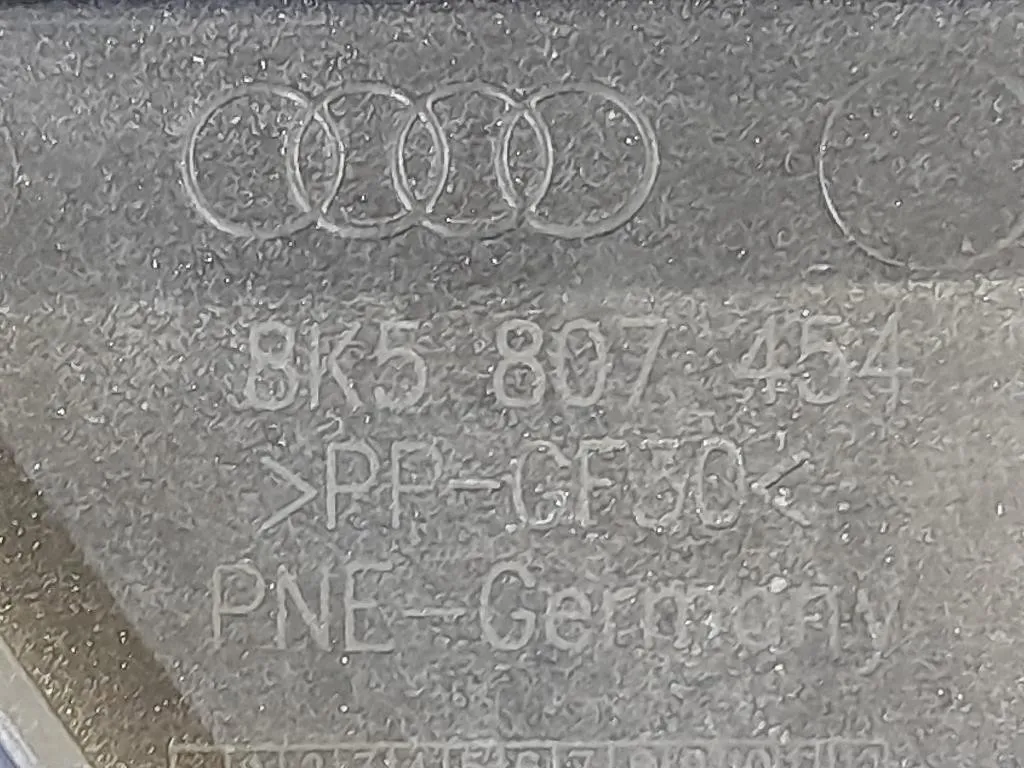 KIT Staffe Sostegno Paraurti POST DX 8K5807454 Audi A4 8K5 Avant 2008