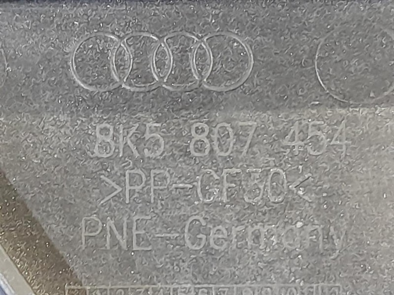 KIT Staffe Sostegno Paraurti POST DX 8K5807454 Audi A4 8K5 Avant 2008