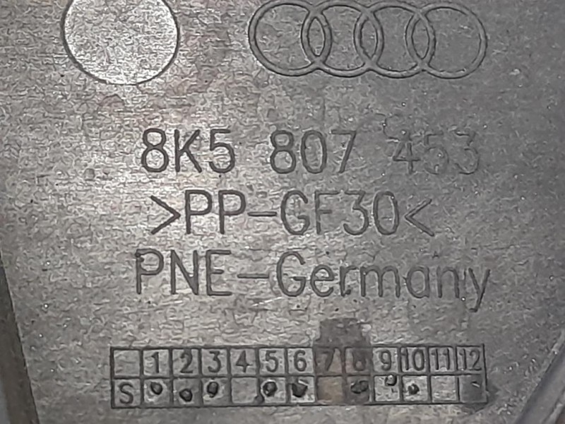 KIT Staffe Sostegno Paraurti POST SX 8K5807453 Audi A4 8K5 Avant 2008