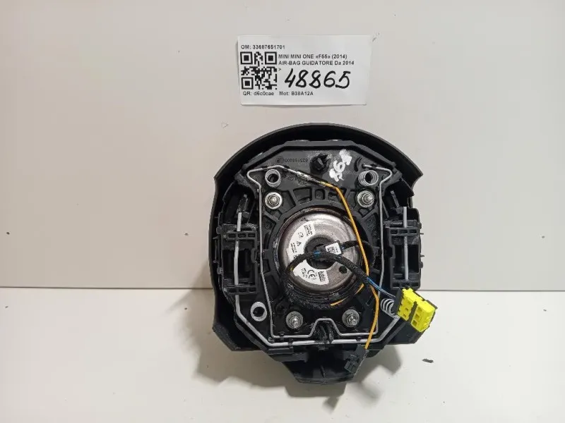 Air-bag Guidatore 33687651701 Mini MINI ONE F55 2014