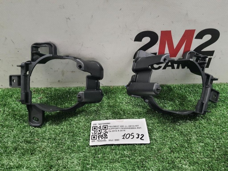 KIT Supporti Fendinebbia ANT 1607398580 Peugeot 208 I 2012