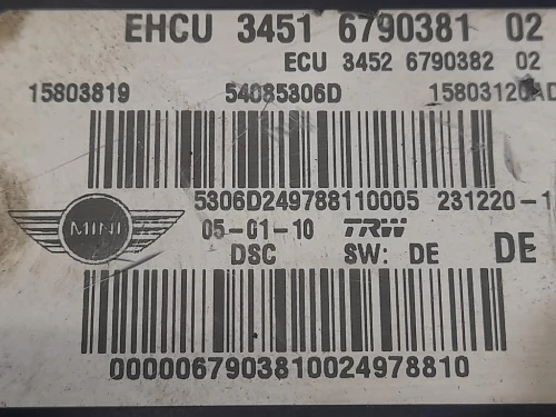 ABS Gruppo ANT 679038102 Mini MINI Cooper F55 2014