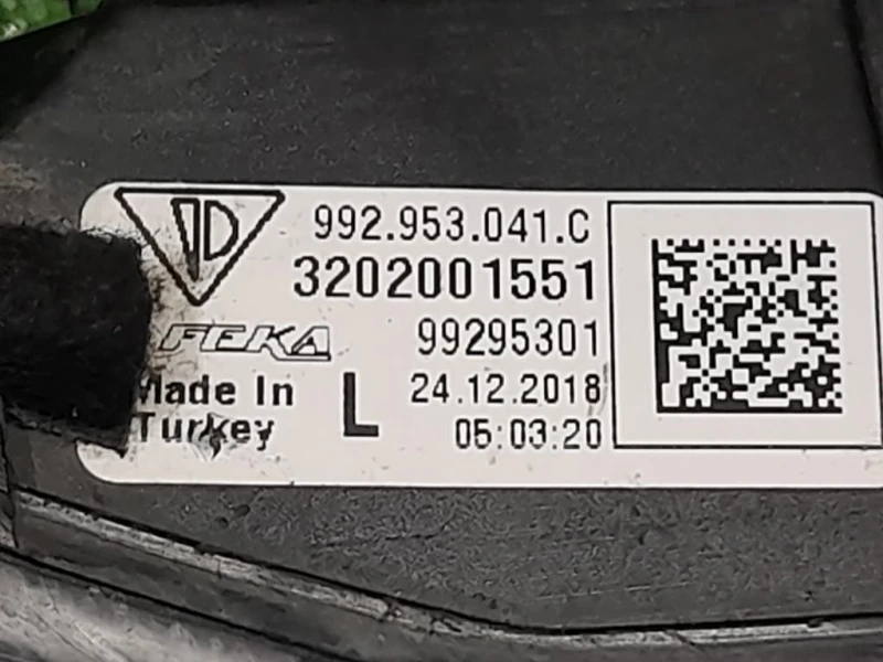 Lampadina Frecce ANT SX 3202001551 Porsche 911 997 2008