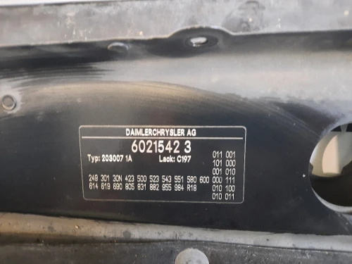 Cofano ANT A203880015728 Mercedes Classe C W203 2000